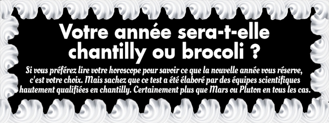 Votre année sera-t-elle chantilly ou brocoli ? Les prédictions de la Laiterie Les Fayes