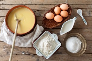 remplacer les oeufs par de la crème fraiche