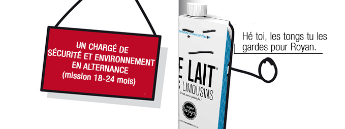 la laiterie les fayes recherche un chargé sécurité et environnement