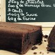 recette gâteau chocolat fromage blanc