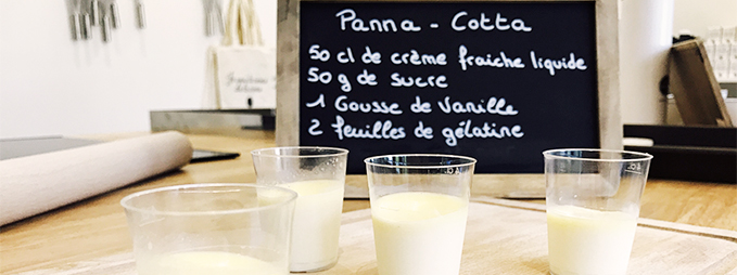 recette panna cotta La Vie Chantilly Laiterie Les Fayes
