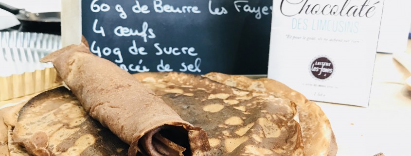 recette crêpe au chocolat