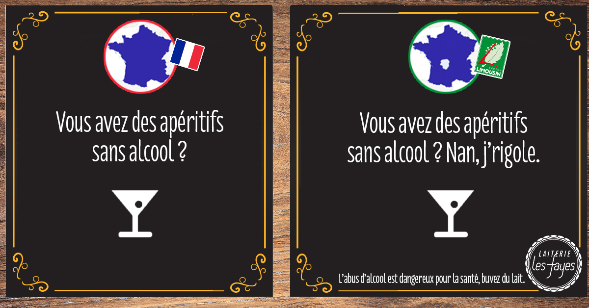 apéritif sans alcool ? nan je rigole !